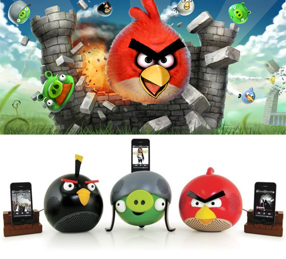 Funny and Cute Angry Birds Inspired Products