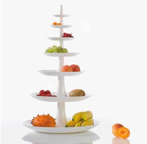 Fruit Dish Babell XL solid white