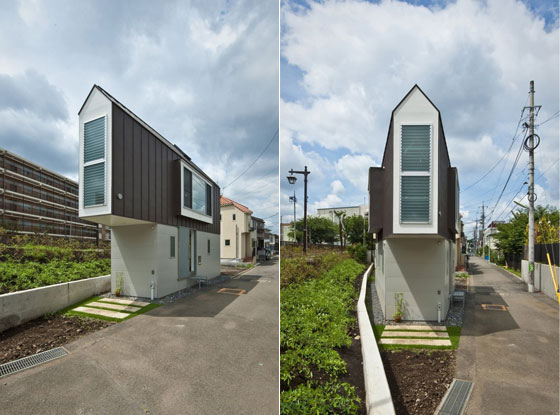 Clear and Minimalist Small House Design in Tokyo