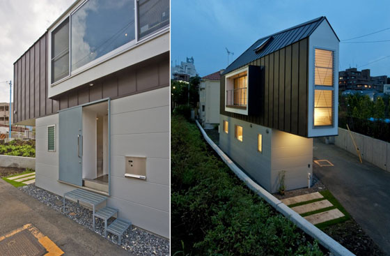 Clear and Minimalist Small House Design in Tokyo
