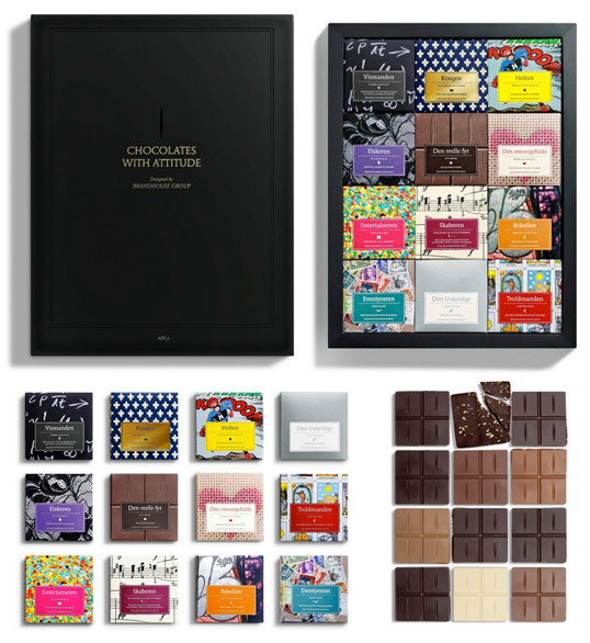 17 Beautiful Chocolate Packaging Designs