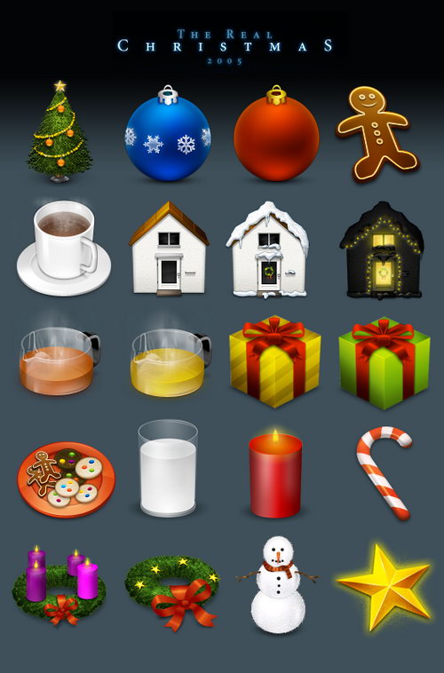 21 Free Christmas Icon Sets for Holiday Design