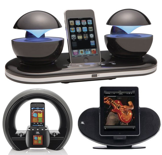 Ipod touch speakers store and docking station