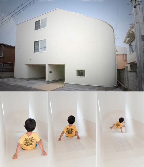 Innovative House with Slide from Level Architects