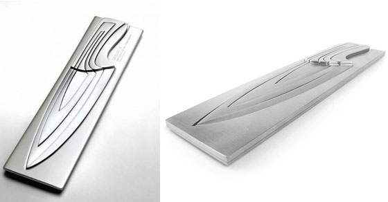 Beautiful Nesting Knives Designed by Mathematics