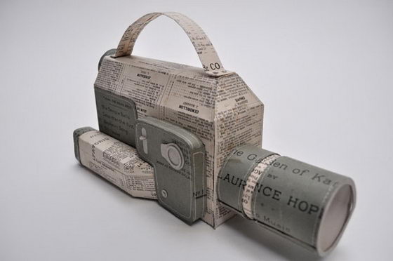 Interesting Everyday Objects Made from Paper