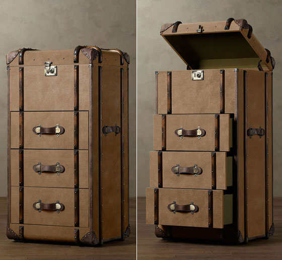 Richard's Trunks: Creative Vintage Furniture Made Out of Old Trunks
