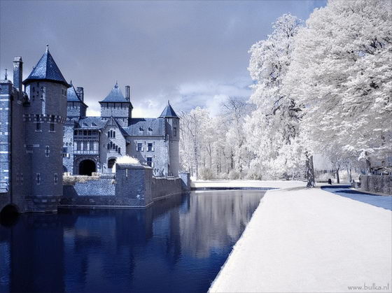 Winter Wonderland: Beautiful Infrared Photography by Maria Netsounski