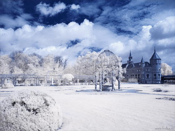 Winter Wonderland: Beautiful Infrared Photography by Maria Netsounski