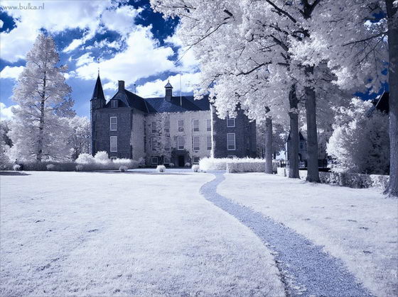 Winter Wonderland: Beautiful Infrared Photography by Maria Netsounski