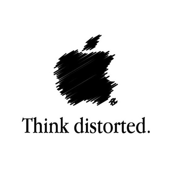 Think different: Apple Logo Transformation by Viktor Hertz
