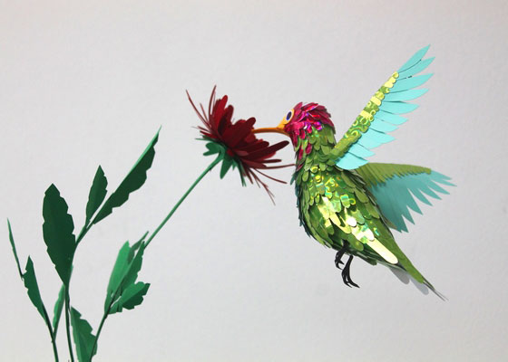Fun with Paper: Colorful Paper Birds by Diana Beltran Herrera