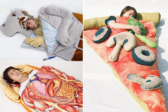 funny sleeping bag