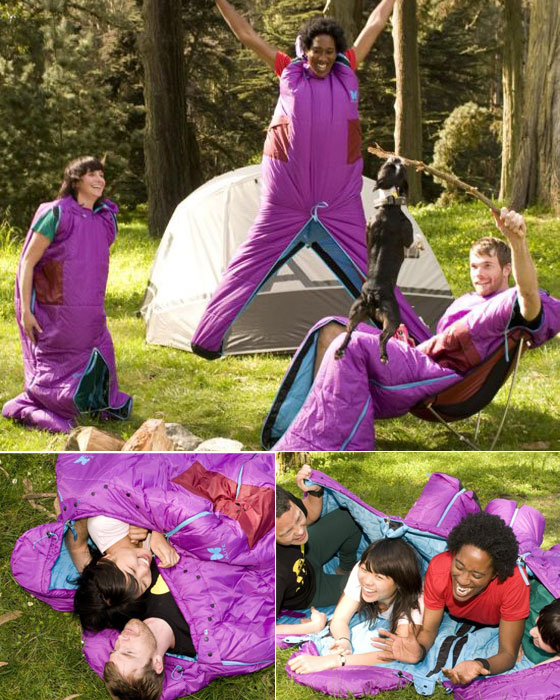 9 Cool and Unusual Sleeping Bags