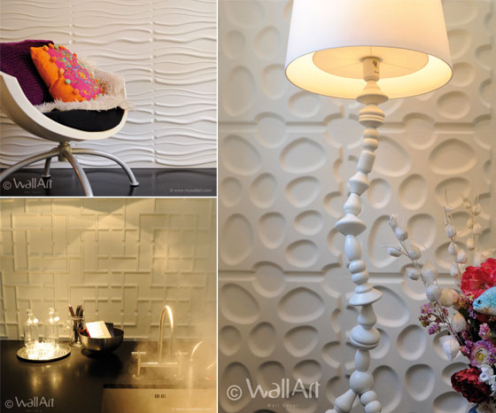 Eco Friendly 3D Wall Panels – give an extra dimension to your home