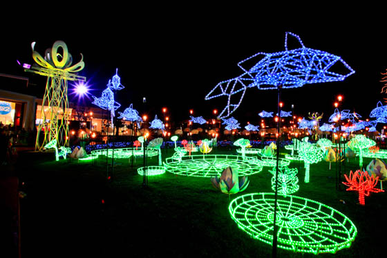 Sea of Lights: The Imagination Light Garden in Thailand