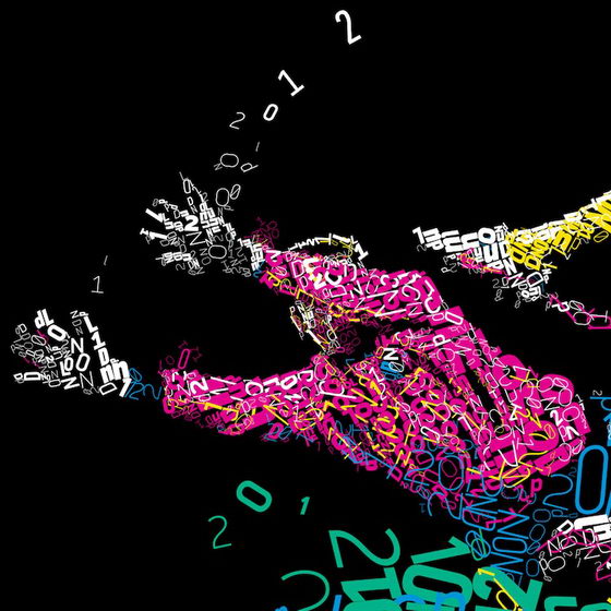 Chariots of Color 2012: Amazing Typographic Art Inspired by London 2012