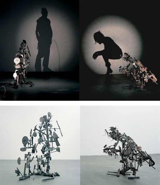 Unusual Shadow Art Created Out of Trash