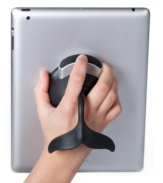 TabletTail - all-in-one Handle and Stand for your Tablet