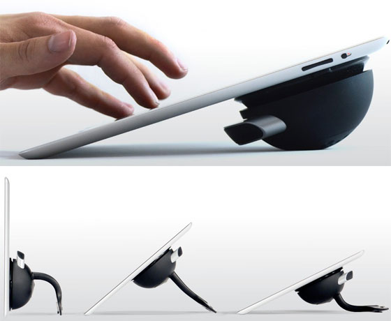TabletTail - all-in-one Handle and Stand for your Tablet