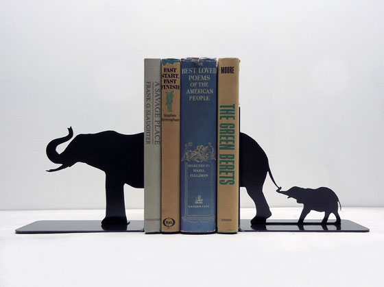 Cool and clever Bookends by Knob Creek 