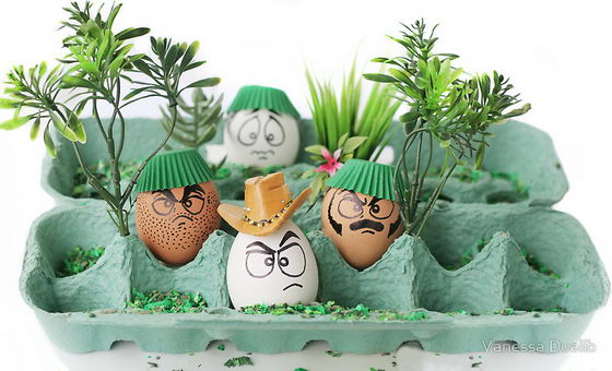 Eggventures: Funny Eggs Photography by Vanessa Dualib