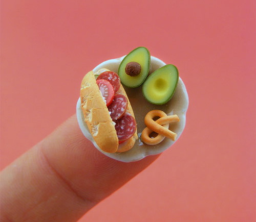 Stunning Miniature Food Sculptures by Shay Aaron
