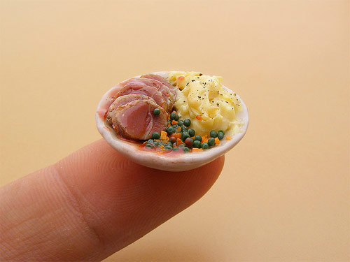 Stunning Miniature Food Sculptures by Shay Aaron