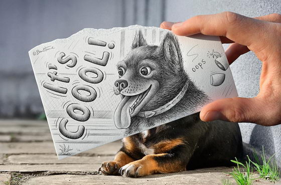 Ben Heine: Pencil Vs Camera Series 3