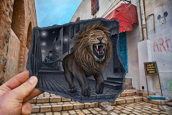 Ben Heine: Pencil Vs Camera Series 3