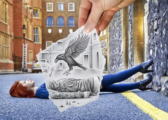 Ben Heine: Pencil Vs Camera Series 3 - Design Swan