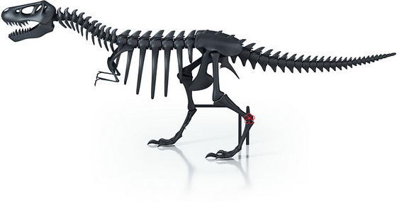 Awesome Thermosaurus radiator Shapes Like T-Rex