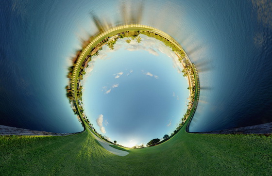 Alternative Perspectives: Swirling 360-Degree Landscapes by Randy Scott