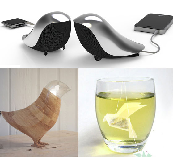 12 Beautiful Birds Inspired Products - Design Swan