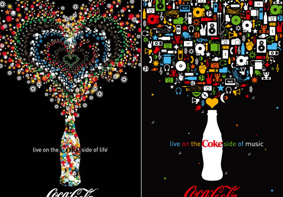 Inspiring Coca Cola Print and Outdoor Advertisement Design