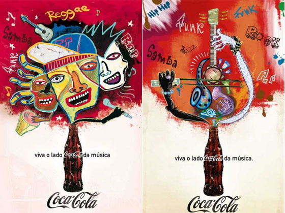 Inspiring Coca Cola Print and Outdoor Advertisement Design
