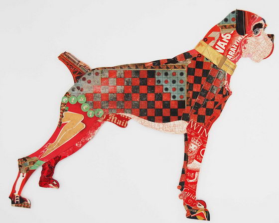 Creative Dog Collages Made by Peter Clark