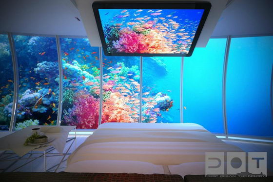 Futuristic Underwater Hotel for Dubai
