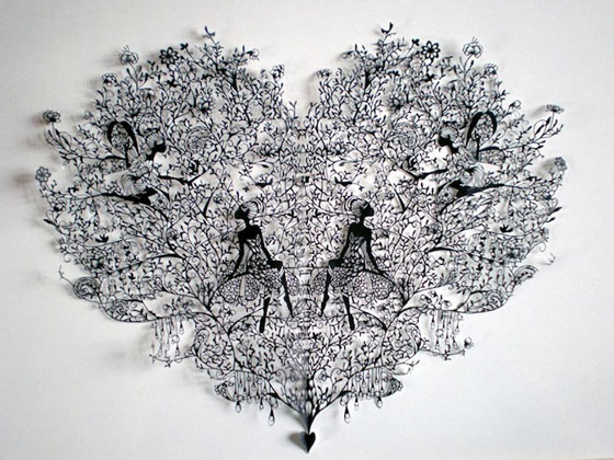 Incredibly Intricate Paper Cutting Designs by Hina Aoyama