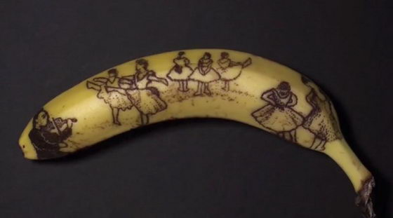 Tattoo a Banana: a Cool Way to turn Banana into Art