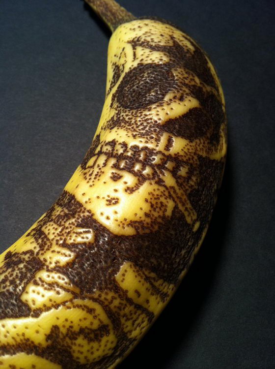 Tattoo a Banana a Cool Way to turn Banana into Art 