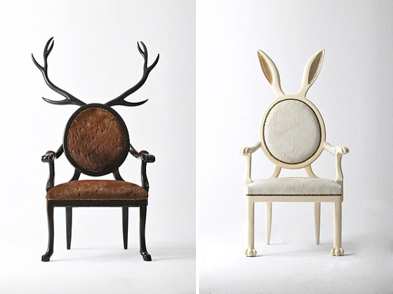 HYBRID: stunning Zoomorphic Chairs by Merve Kahraman