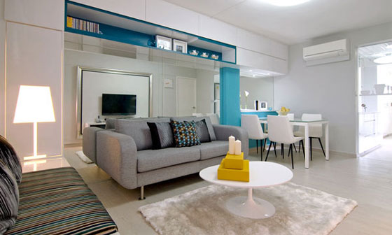 Incredible Renovation: Successful Makeover of Singapore Shoebox Apartment