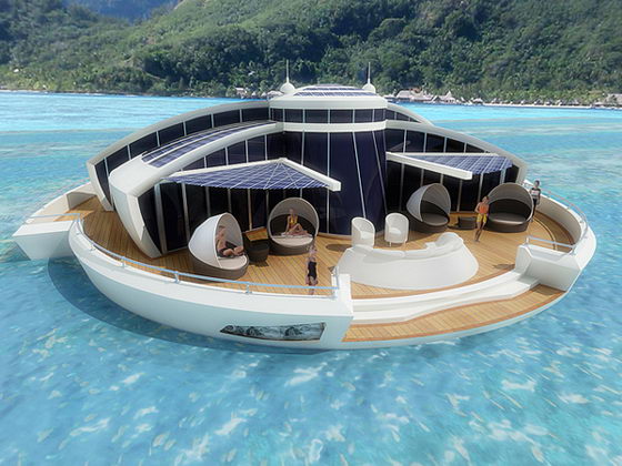 Fantastic Solar Floating Resort by Michele Puzzolante