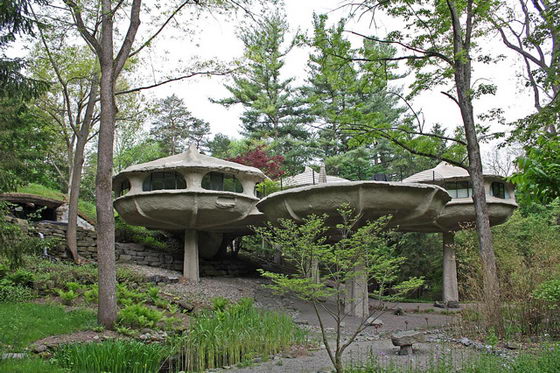 Incredible Mushroom Pod House, Live like Smurf!