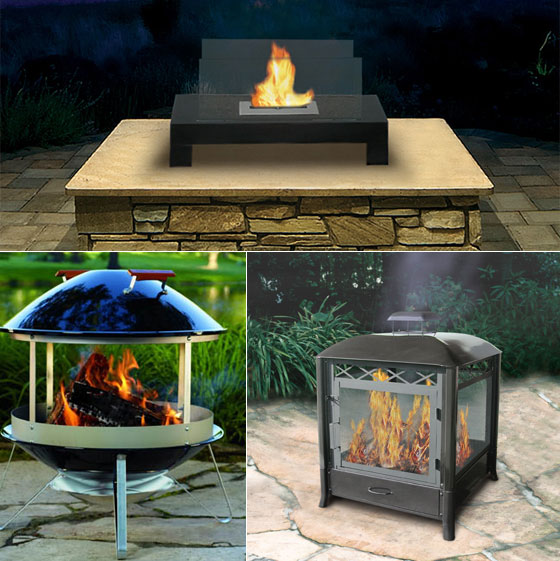 10 Beautiful Outdoor Fireplaces And, Outdoor Portable Fireplace Ideas