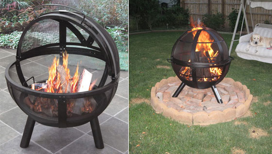 10 Beautiful Outdoor Fireplaces and Fire Pits