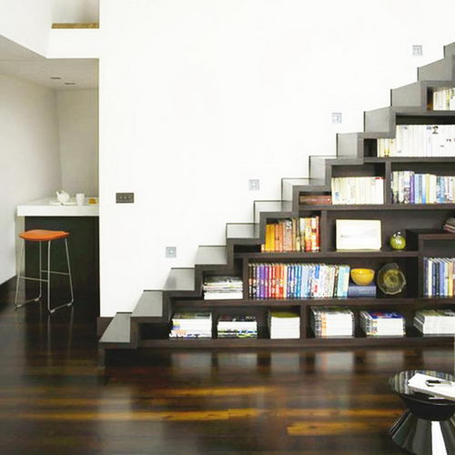 30 Creative Ideas for Maximizing Storage Space around Stair