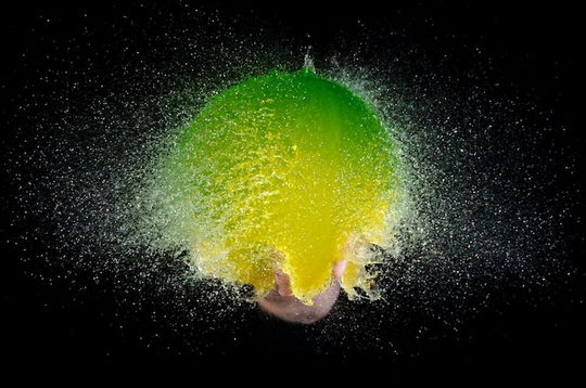 Amazing Bursting Colorful Balloons Photographs by Edward Horsford