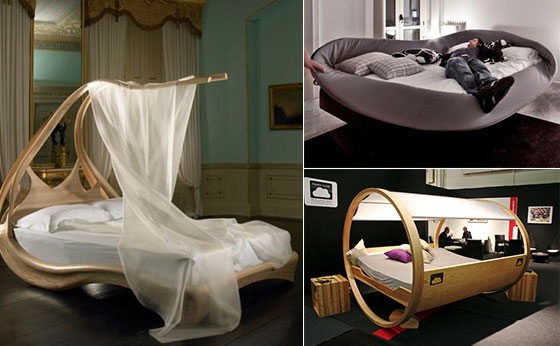 14 Unique and Exotic Bed Designs for Unusual Sleep Experience - Design Swan